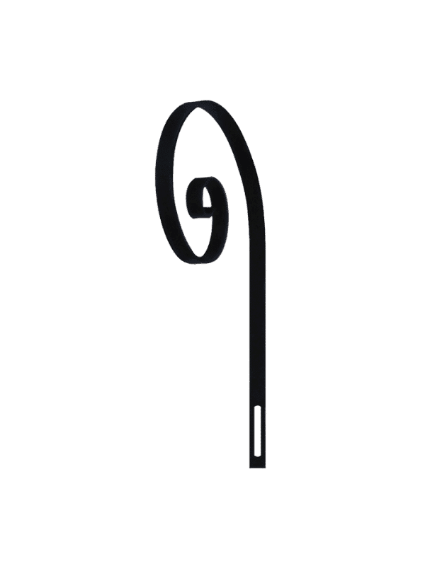 Top Scroll — hook & scroll accessories accessory for CopperSmith copper lanterns