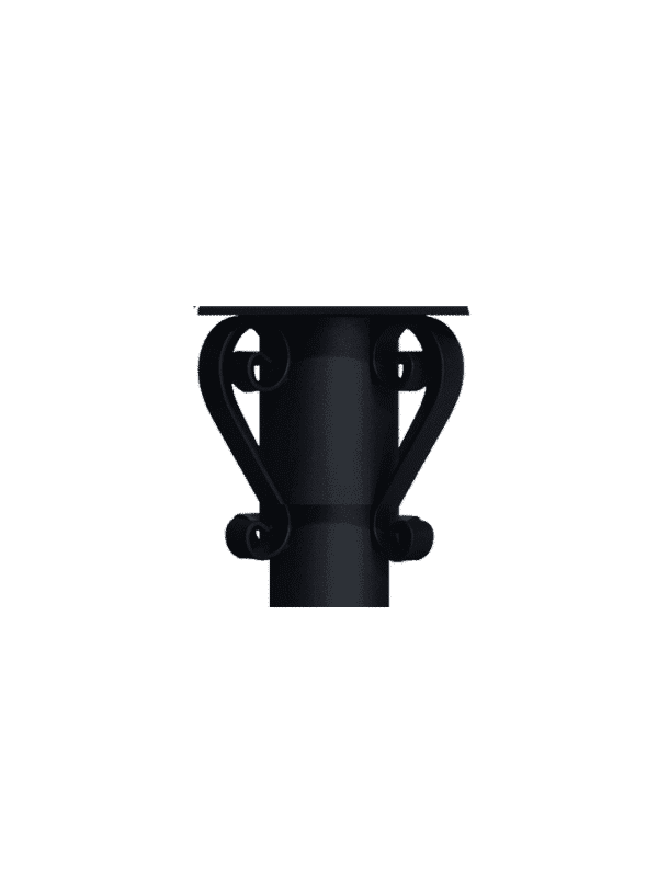 Grand Post Fitter — post & pier mount accessory for CopperSmith copper lanterns