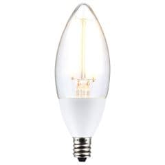 Dusk To Dawn B11 LED 5W (6-pack) — replacement bulb for CopperSmith electric lanterns (E12 socket)