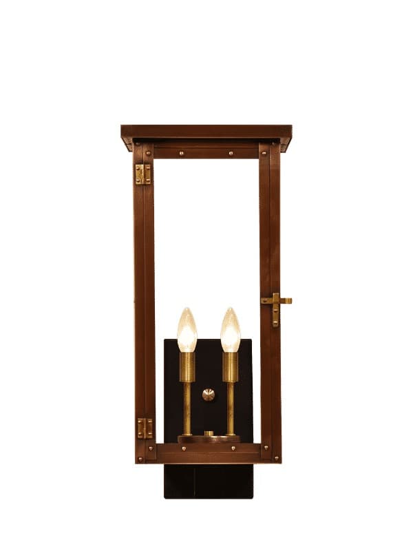 Moneo handcrafted copper lantern by The CopperSmith