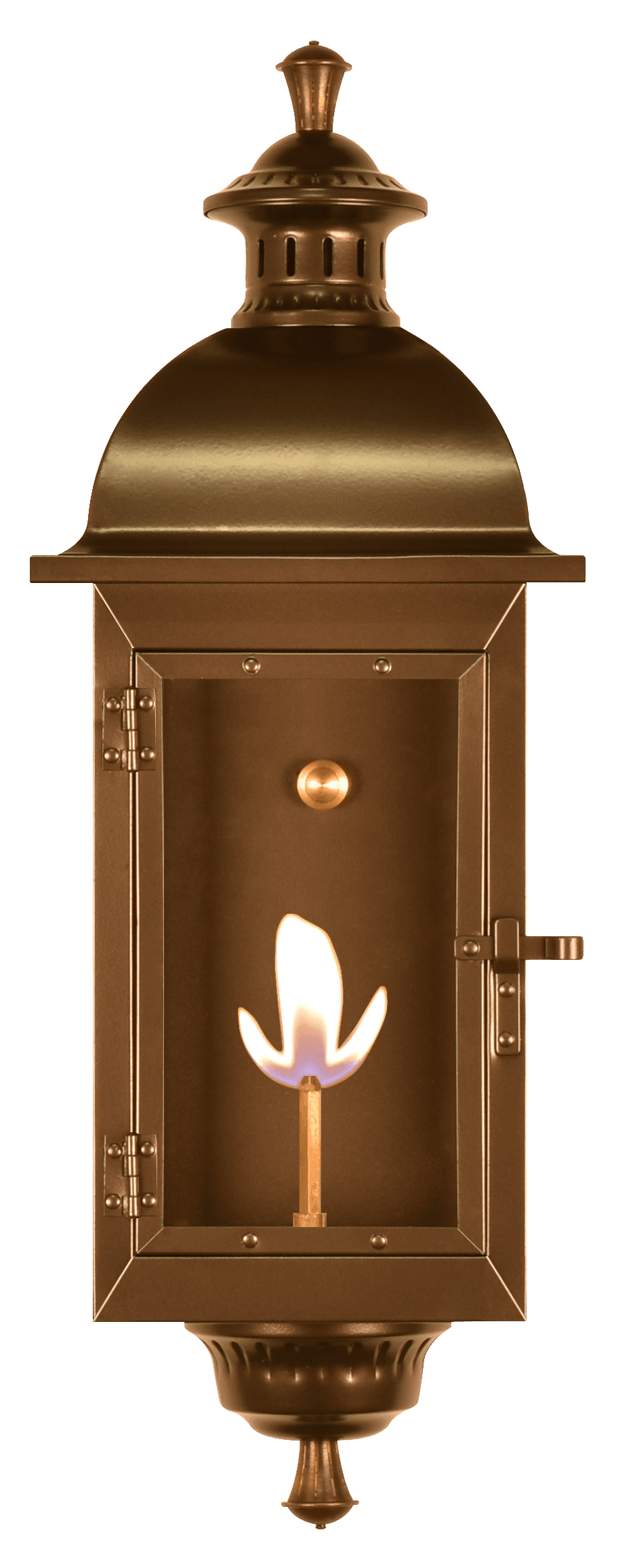 Arcus handcrafted copper lantern — Biltmore Collection by The CopperSmith