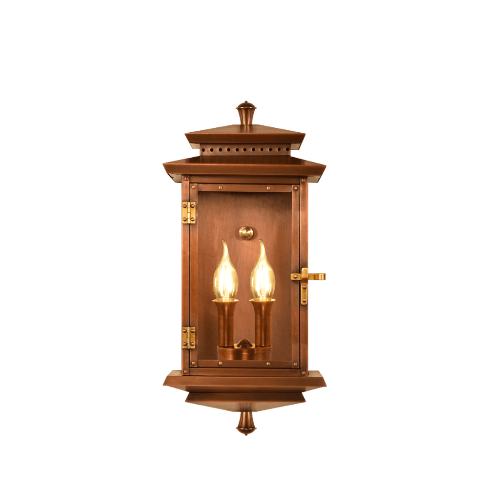 Traveler handcrafted copper lantern — Biltmore Collection by The CopperSmith