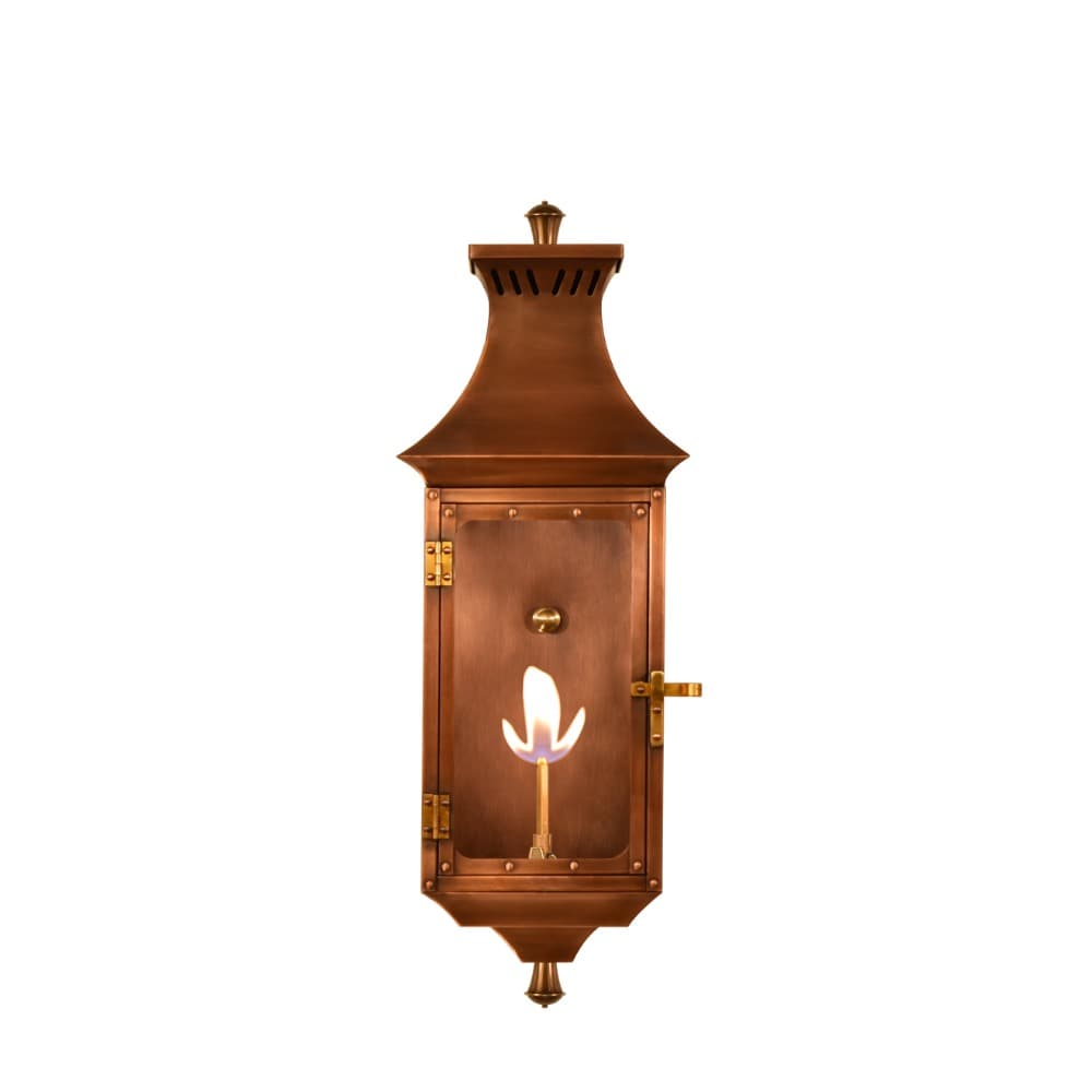 Pinnacle handcrafted copper lantern — Biltmore Collection by The CopperSmith